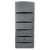 Zestaw 2 Zbiorniki 720L na wodę GRANIT PROSPERPLAST Z 2 kranikami srebrnymi i 2 Łapacze wody SET IFILWS - Sklep Profitank