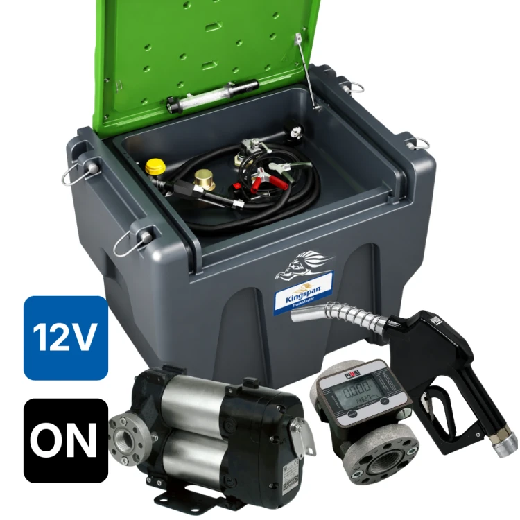 Zbiornik 430L mobilny do oleju napędowego TruckMaster KINGSPAN BIPUMP 12V K600 ON Sklep Profitank