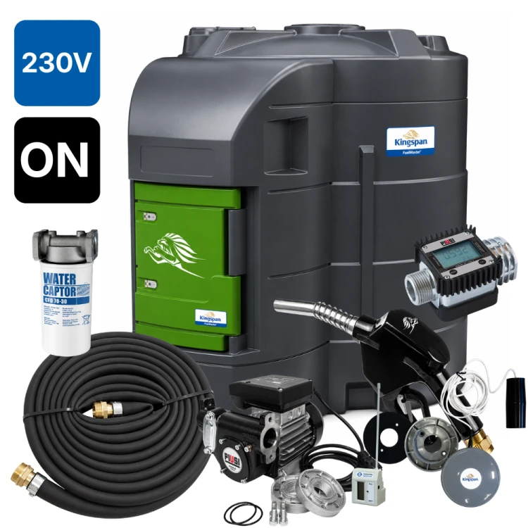 Zbiornik 9000L dwupłaszczowy do oleju napędowego FuelMaster ECO KINGSPAN 230V K24 ON Sklep Profitank