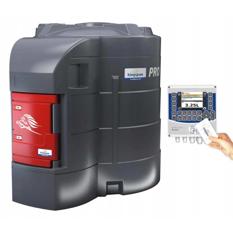 Zbiornik 9000L dwupłaszczowy do oleju napędowego FuelMaster PRO KINGSPAN 230V system kontroli ON Sklep Profitank
