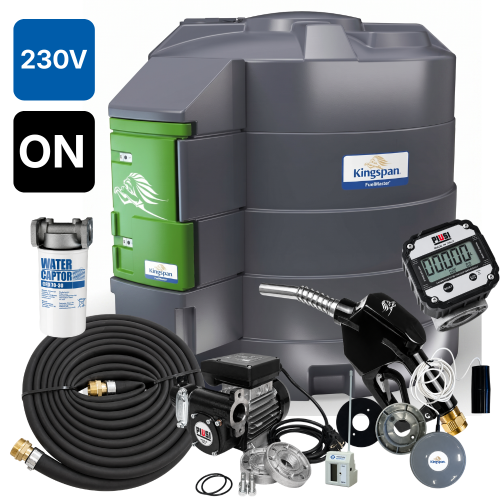 Zbiornik 5000L dwupłaszczowy do oleju napędowego FuelMaster Standard KINGSPAN 230V K600B/3 ON Sklep Profitank
