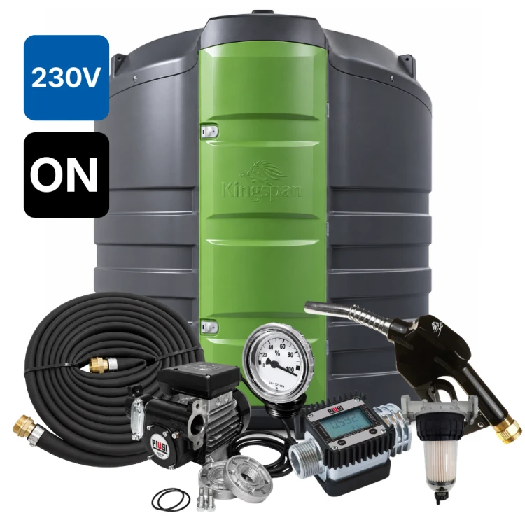 Zbiornik 2500L dwupłaszczowy do oleju napędowego FuelMaster ECO KINGSPAN 230V K24 ON Sklep Profitank