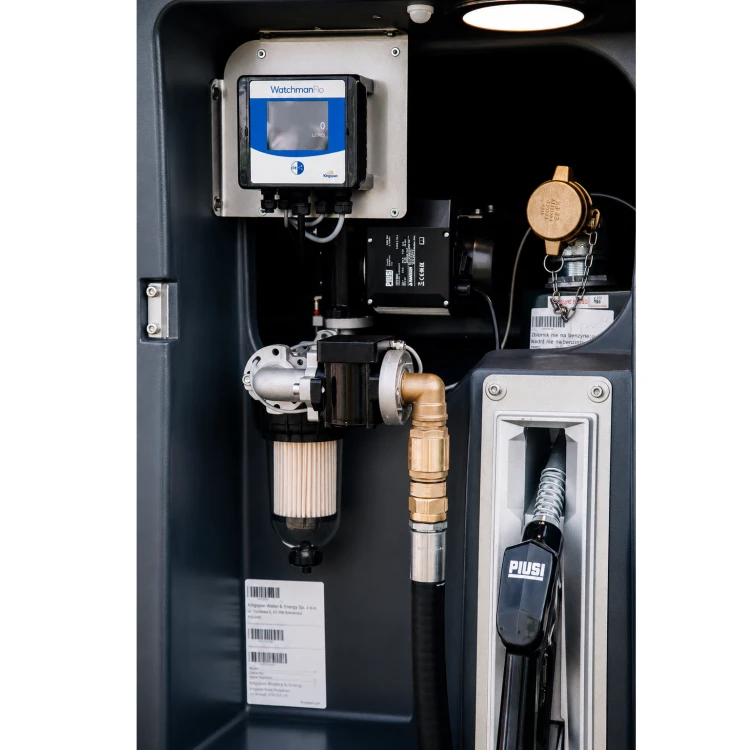 Zbiornik 1500L dwupłaszczowy do oleju napędowego FuelMaster SMART KINGSPAN 230V Watchman FLO ON Sklep Profitank