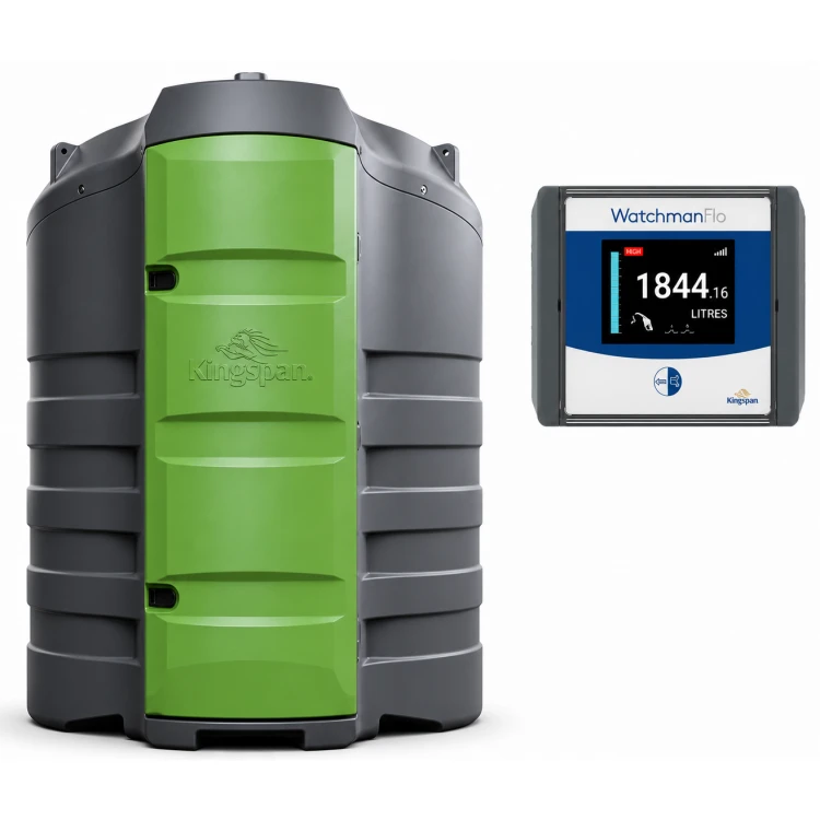 Zbiornik 1500L dwupłaszczowy do oleju napędowego FuelMaster SMART KINGSPAN 230V Watchman FLO ON ze zwijadłem Sklep Profitank