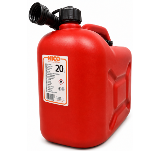 Kanister 20L na paliwo Hico PB ON czerwony Sklep Profitank