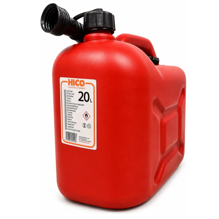 Kanister 20L na paliwo Hico PB ON czerwony Sklep Profitank