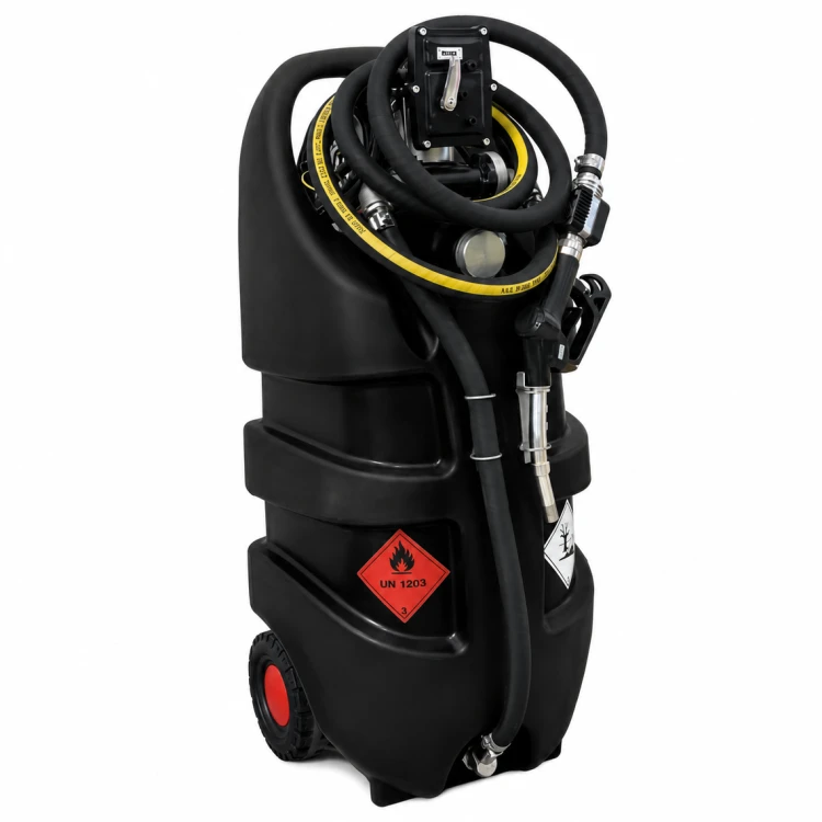 Zbiornik 110L mobilny do benzyny EmilCaddy Emiliana z pompą PIUSI 12V PB Sklep Profitank