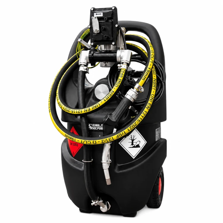 Zbiornik 55L mobilny do benzyny EmilCaddy Emiliana z pompą PIUSI 12V ATEX PB Sklep Profitank