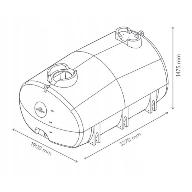 Zbiornik przewoźny 6000L do RSM TankMaster KINGSPAN Sklep Profitank