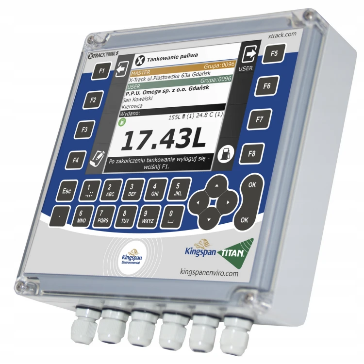 Terminal samoobsługowy do kontroli paliwa Watchman Access XTRACK 230V KINGSPAN Sklep Profitank