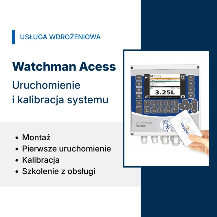 Terminal samoobsługowy do kontroli paliwa Watchman Access XTRACK 230V KINGSPAN Sklep Profitank