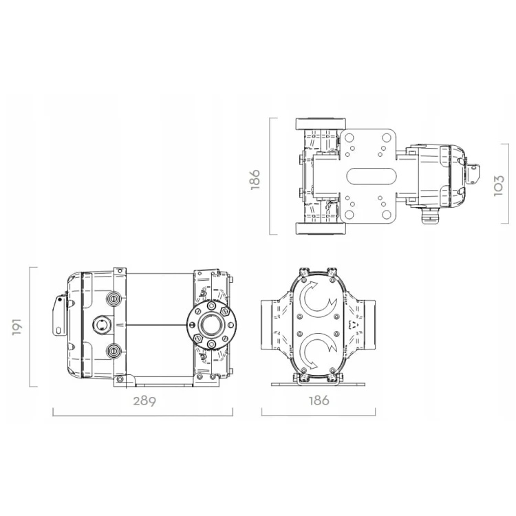 Pompa BIPUMP 12V PIUSI do oleju napędowego ON Sklep Profitank
