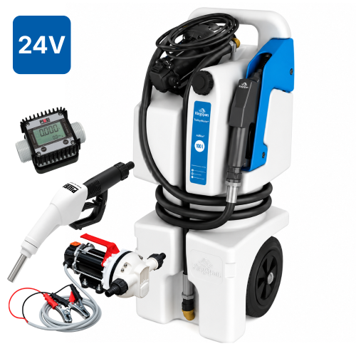 Zbiornik 100L mobilny do AdBlue® TrolleyMaster KINGSPAN 24V K24 Sklep Profitank