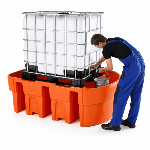 Wanna wychwytowa 1050L do zbiorników mauzer IBC