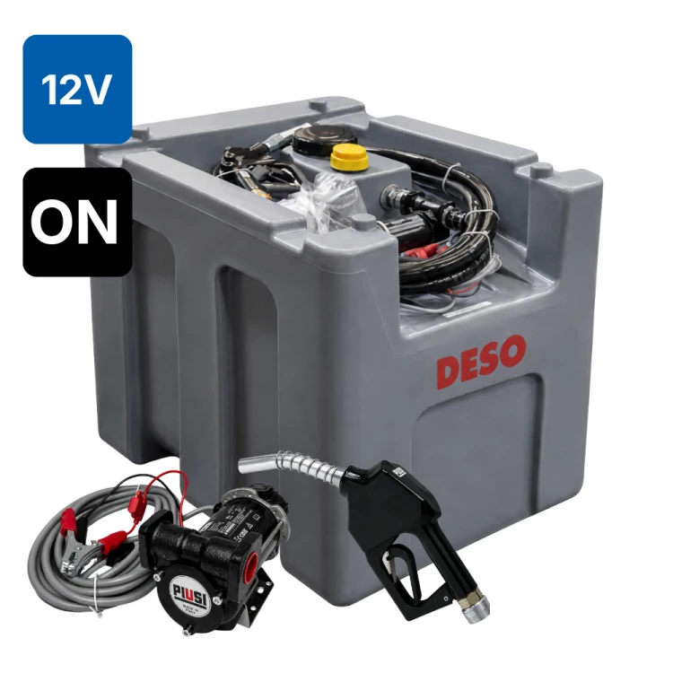 Zbiornik 200L DESO mobilny do oleju napędowego 12V ON Sklep Profitank
