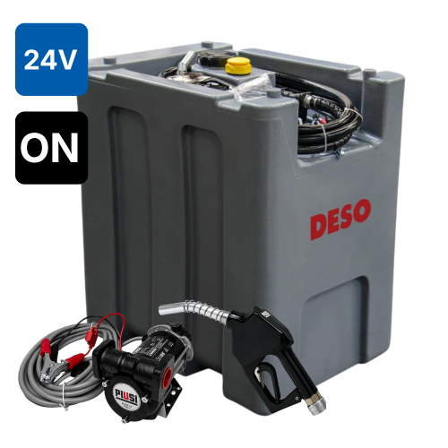 Zbiornik 300L DESO Diesel mobilny do oleju napędowego z pompą 24V Sklep Profitank
