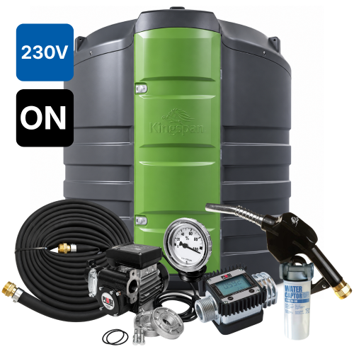Zbiornik 2500L dwupłaszczowy do oleju napędowego FuelMaster ECO KINGSPAN 230V K24 ON Sklep Profitank