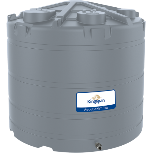Zbiornik 15000L LP na wodę deszczówkę i RSM AquaBank® Plus Kingspan niski