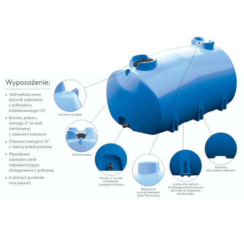 Zestaw przyczepa+zbiornik 6000L do wody pitnej Kingspan TankMaster Sklep Profitank
